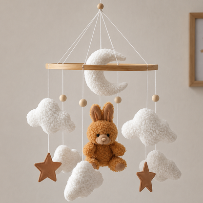 Mobile Musical Lapin & Ourson