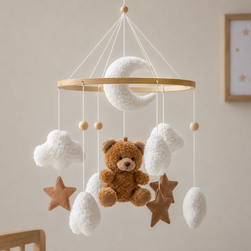Mobile Musical Lapin & Ourson