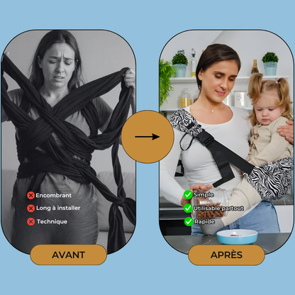 Porte-Bébé érgonomique OneBabyLovely™