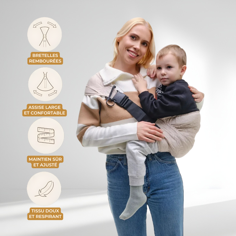 Porte-Bébé érgonomique OneBabyLovely™