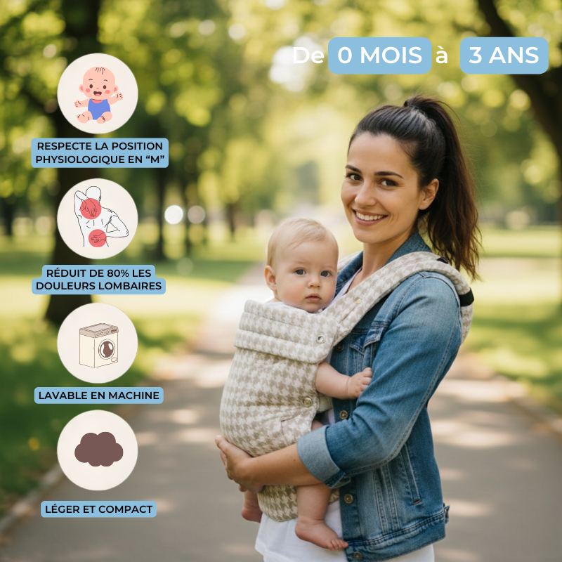 Koala physiological baby carrier