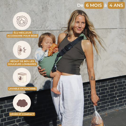 Porte-Bébé érgonomique OneBabyLovely™