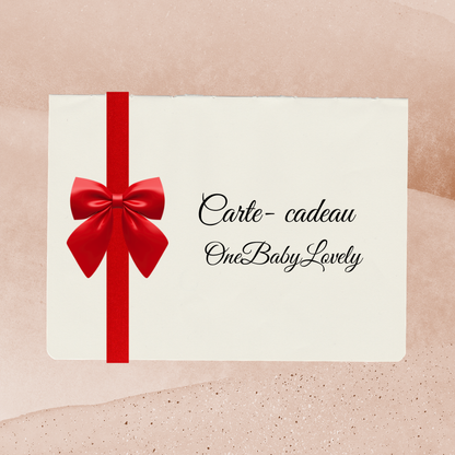 Carte-cadeau OneBabylovely